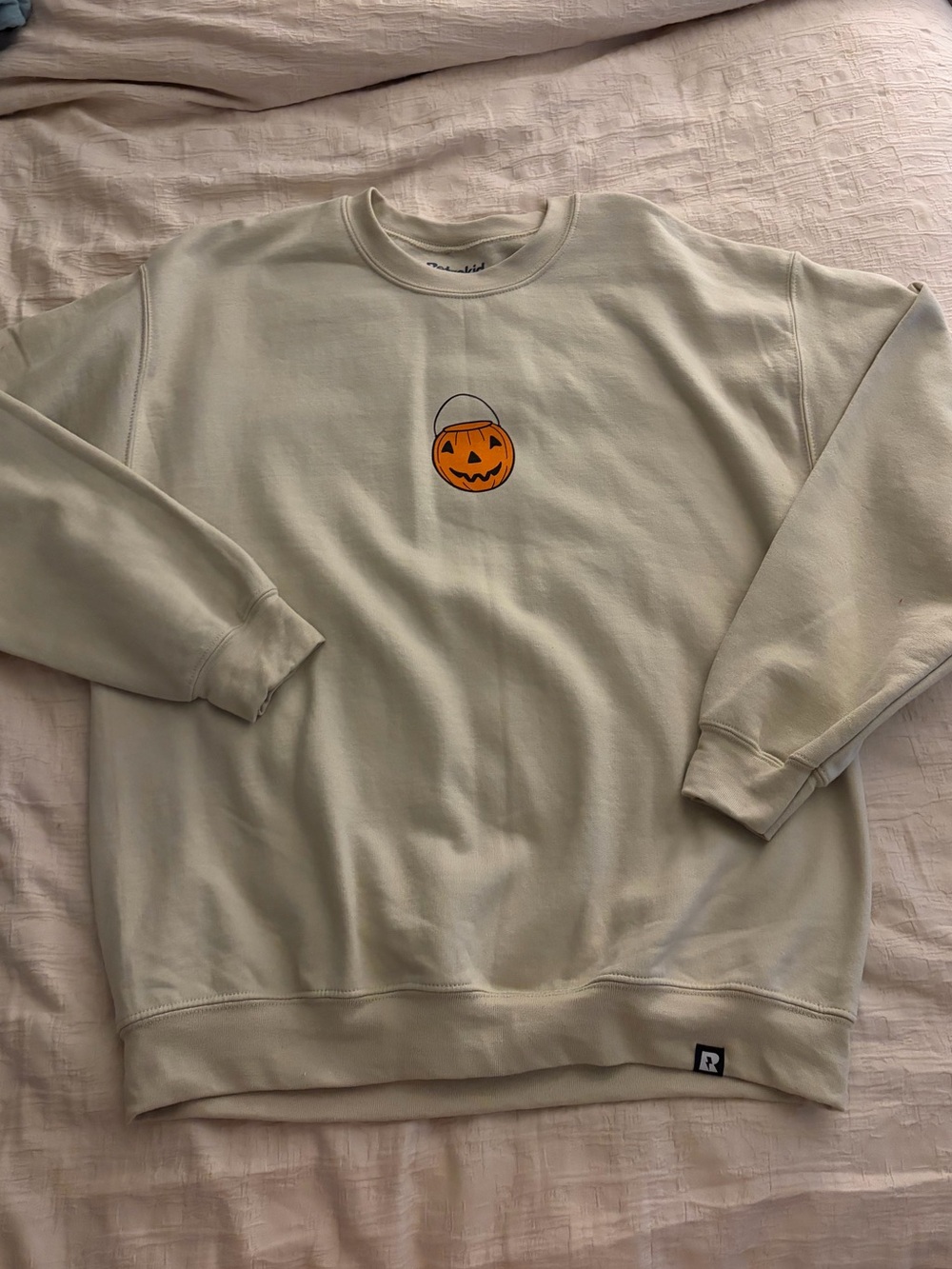 New RetroKid Halloween Jack-o-lantern Trick or Treat Crew Neck